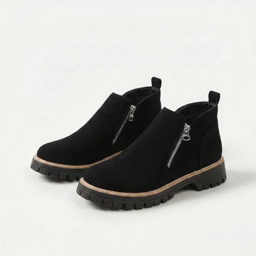 Ivy – Platform Comfort Ankle Boots with Thick Cushioning Sole